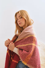 Load image into Gallery viewer, PLAID WINTER SHAWL SCARF
