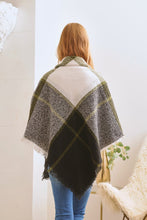 Load image into Gallery viewer, PLAID WINTER SHAWL SCARF
