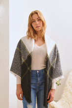 Load image into Gallery viewer, PLAID WINTER SHAWL SCARF
