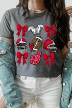 Load image into Gallery viewer, Coquette Football Graphic Tee - Image #7
