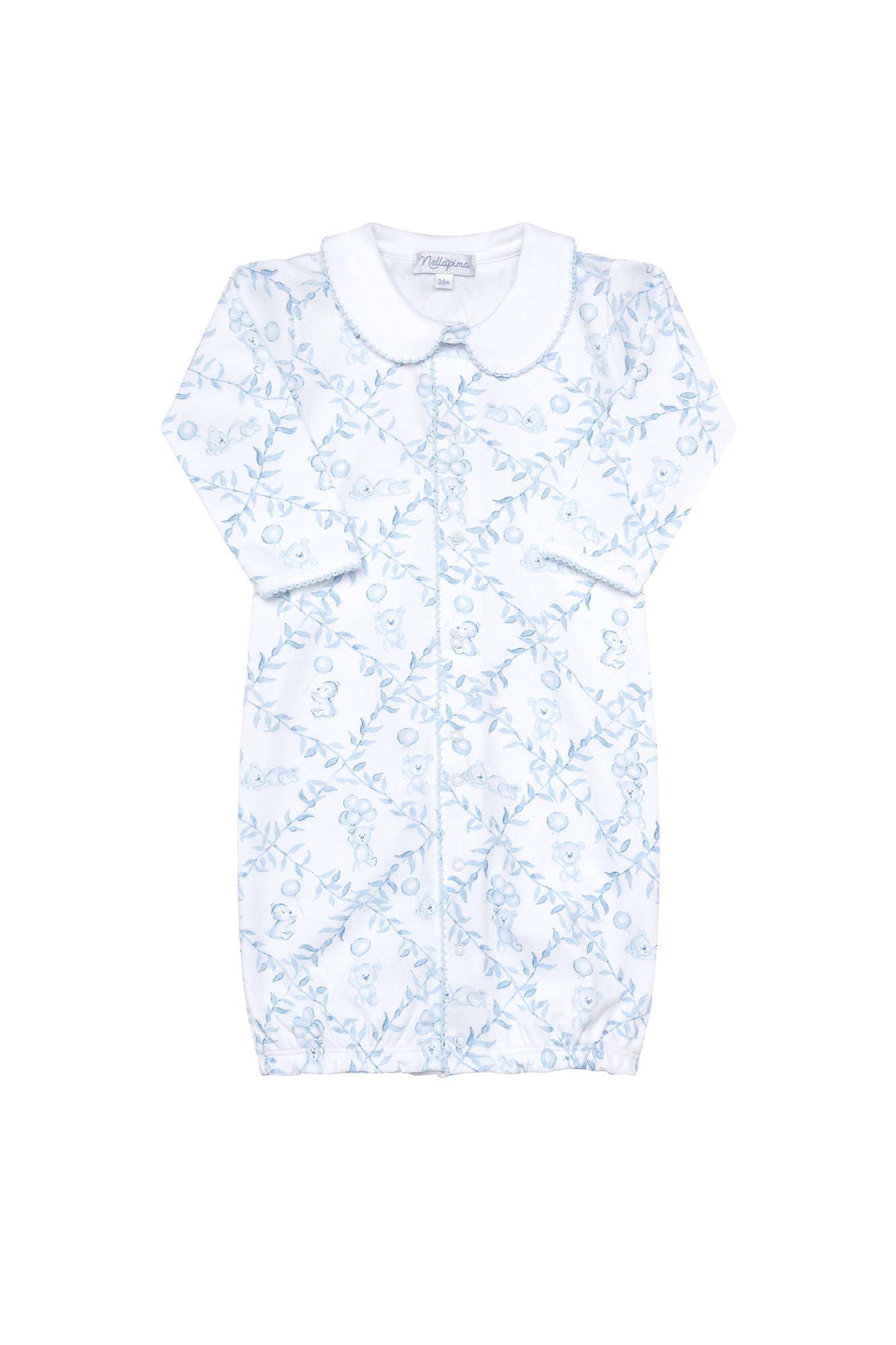 Blue Bears Trellace Baby Converter Gown