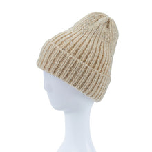 Load image into Gallery viewer, KNITTED SEQUIN BEANIE
