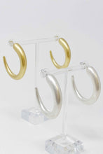 Load image into Gallery viewer, So Smooth Daily Hoop Earrings
