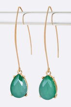 Load image into Gallery viewer, Euro Wire Teardrop Earrings
