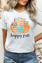 Load image into Gallery viewer, Happy Fall Polkadot Pumpkin Graphic Tee
