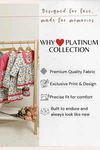 Platinum balcony print dot baby bubble