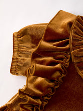Load image into Gallery viewer, Autumn Velvet Girls Dress-Multiple colors available
