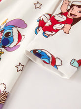 Load image into Gallery viewer, Winter Christmas Tree Character Print Girls Long Sleeve Casual Dress
