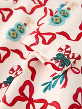 Load image into Gallery viewer, Christmas Candy Cane Gift Print Girls Dress
