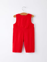 Load image into Gallery viewer, Christmas Baby Boys Romper: Adorable Green Christmas Tree Embroidery
