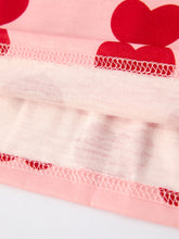 Load image into Gallery viewer, Valentine’s Girls Long Sleeve 3-Piece Dress Set with Hearts and Stripes
