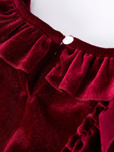 Load image into Gallery viewer, Autumn Velvet Girls Dress-Multiple colors available
