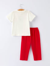 Load image into Gallery viewer, Valentine&#39;s Day &quot;BE ❤ MINE&quot; Embroidered Boy&#39;s Set
