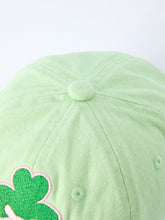 Load image into Gallery viewer, St. Patrick's Day Shamrock Embroidery Hat For Girls

