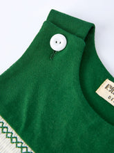 Load image into Gallery viewer, Boys St. Patrick’s Day Shamrock Puppy Smocked Romper
