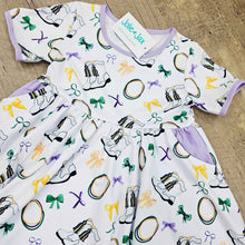 Load image into Gallery viewer, Boots and Bows Twirl Dress
