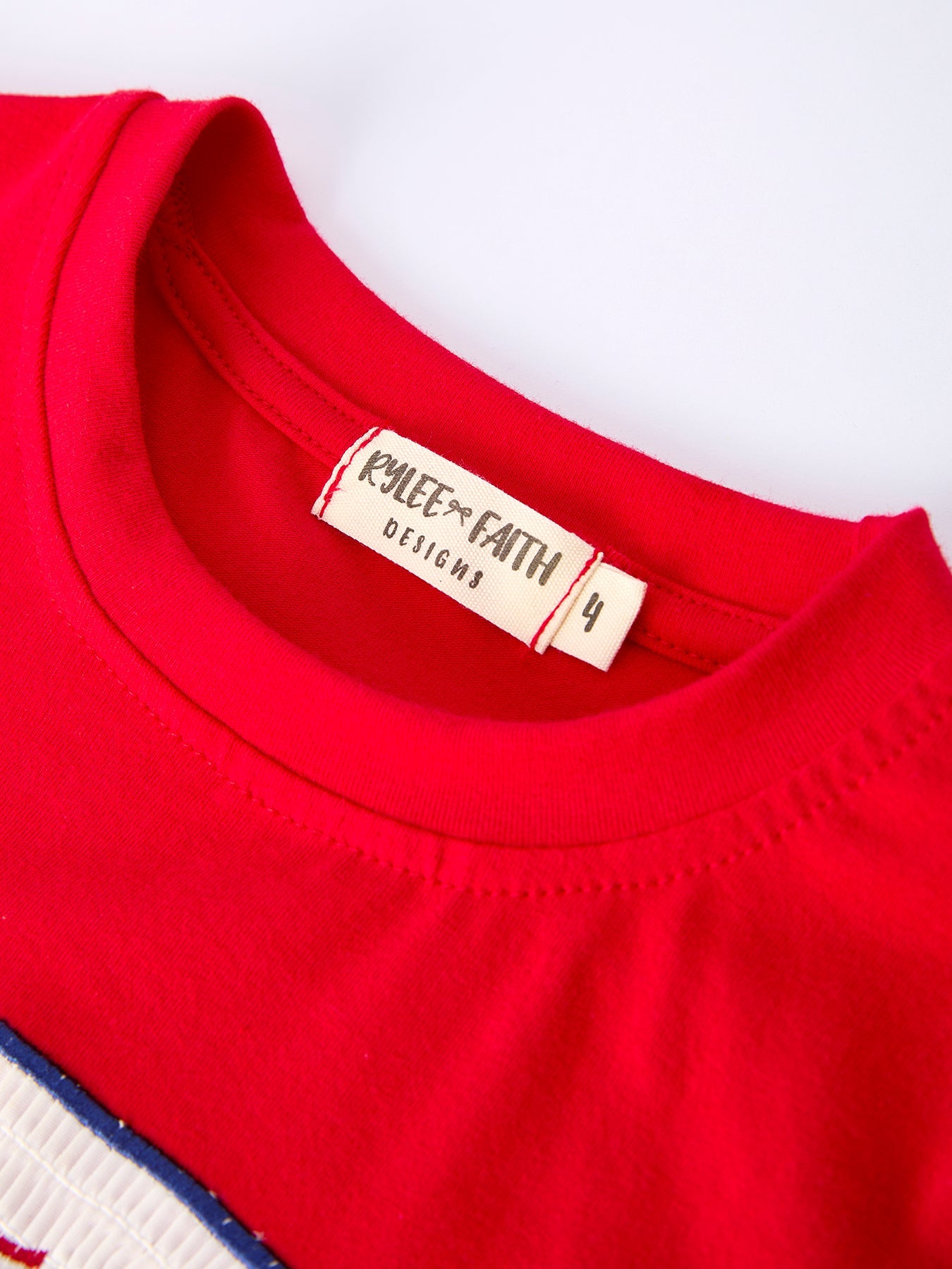 Boys 4th of July Plaid Flag Set