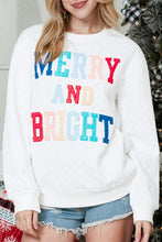 Load image into Gallery viewer, Merry Cable Knit Pullover Sweatshirt
