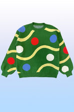 Load image into Gallery viewer, Christmas tree ornament knit sweater
