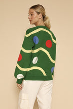 Load image into Gallery viewer, Christmas tree ornament knit sweater
