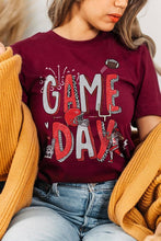 Load image into Gallery viewer, Game Day Football Graphic Tee
