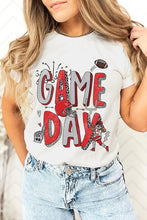 Load image into Gallery viewer, Game Day Football Graphic Tee
