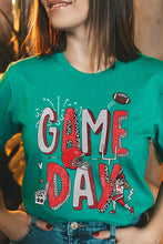 Load image into Gallery viewer, Game Day Football Graphic Tee
