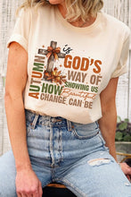 Load image into Gallery viewer, Autumn Is God&#39;s Way Graphic Tee
