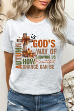 Load image into Gallery viewer, Autumn Is God&#39;s Way Graphic Tee
