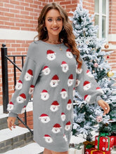 Load image into Gallery viewer, Santa sweater dress
