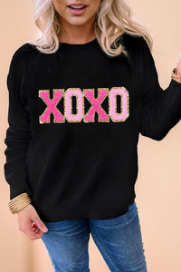 Glitter Merry & Bright Round Neck Knit Sweater