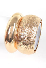 Load image into Gallery viewer, 2 In 1 Mix Textured Bangle Set
