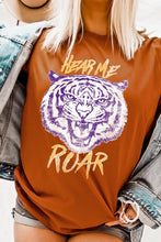 Load image into Gallery viewer, Hear Me Roar Tiger Graphic Tee
