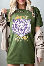 Load image into Gallery viewer, Hear Me Roar Tiger Graphic Tee
