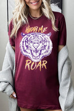 Load image into Gallery viewer, Hear Me Roar Tiger Graphic Tee
