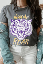 Load image into Gallery viewer, Hear Me Roar Tiger Graphic Tee
