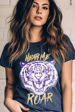 Load image into Gallery viewer, Hear Me Roar Tiger Graphic Tee
