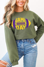 Load image into Gallery viewer, Game Day Football Graphic Fleece Sweatshirts
