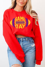 Load image into Gallery viewer, Game Day Football Graphic Fleece Sweatshirts
