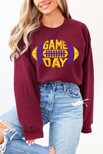 Load image into Gallery viewer, Game Day Football Graphic Fleece Sweatshirts
