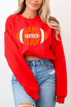 Load image into Gallery viewer, Game Day Football Graphic Fleece Sweatshirts
