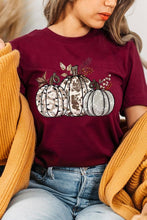 Load image into Gallery viewer, Animal Print Pumpkins Graphic Tee
