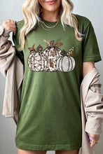 Load image into Gallery viewer, Animal Print Pumpkins Graphic Tee
