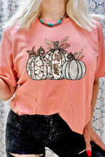 Load image into Gallery viewer, Animal Print Pumpkins Graphic Tee
