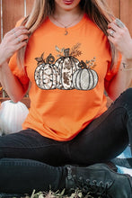 Load image into Gallery viewer, Animal Print Pumpkins Graphic Tee
