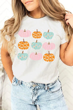 Load image into Gallery viewer, Cute Groovy Pumpkins  Graphic Tee
