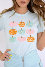 Load image into Gallery viewer, Cute Groovy Pumpkins  Graphic Tee
