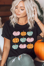 Load image into Gallery viewer, Cute Groovy Pumpkins  Graphic Tee
