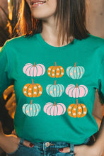 Load image into Gallery viewer, Cute Groovy Pumpkins  Graphic Tee
