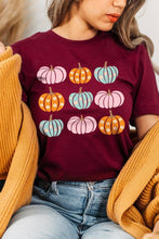 Load image into Gallery viewer, Cute Groovy Pumpkins  Graphic Tee
